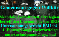 Hier klicken! Unabhängiger Untersuchungsausschuss BMI D, mit interessantem  11 seitigem Untersuchungsbericht BMI-04,Commitee of inquiry about the german ministry of the interior, with the inquiryreport BMI-04!